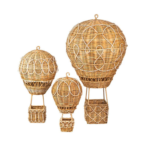 Provence Rattan Hot Air Balloon