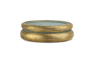 Decorative Gold Base for Pillar Candle