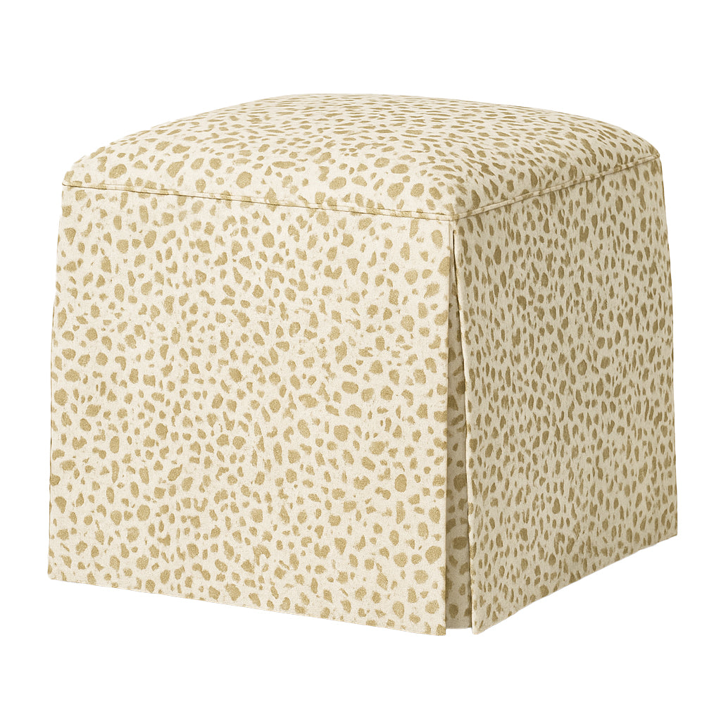 Bates Ottoman - Barger Linen
