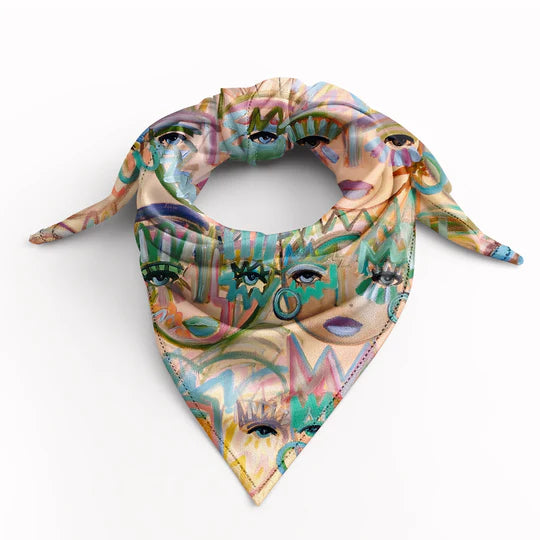 Windy O'Connor Large Silk Scarf