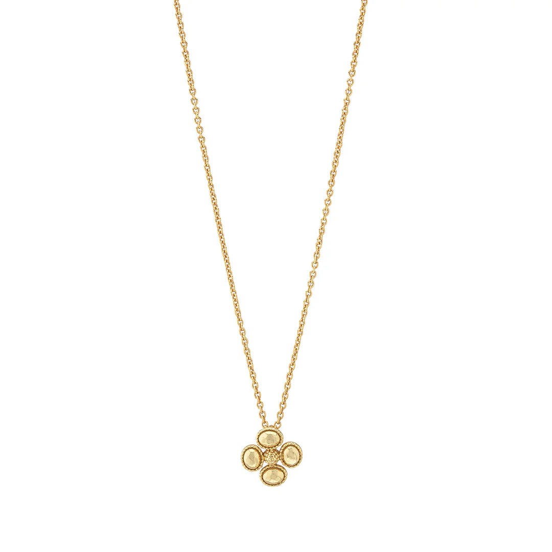 Berry Clover Station Necklace