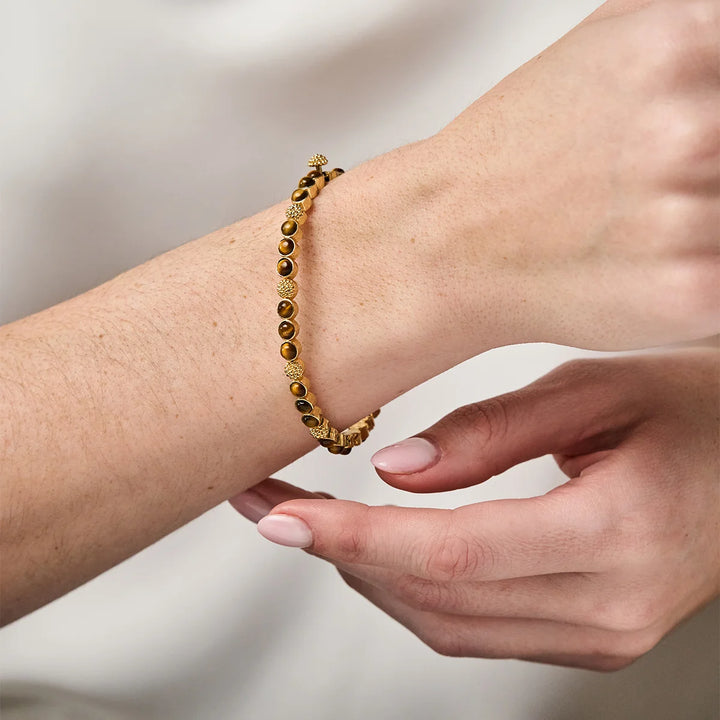 Berry Gem Petite Hinged Bangle