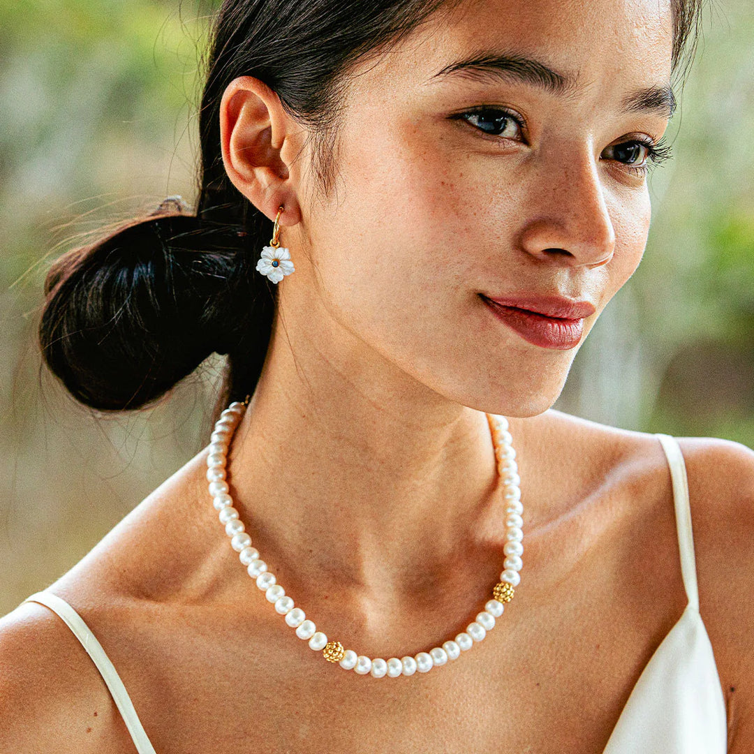 Berry Single Strand Necklace, 16" + 2"