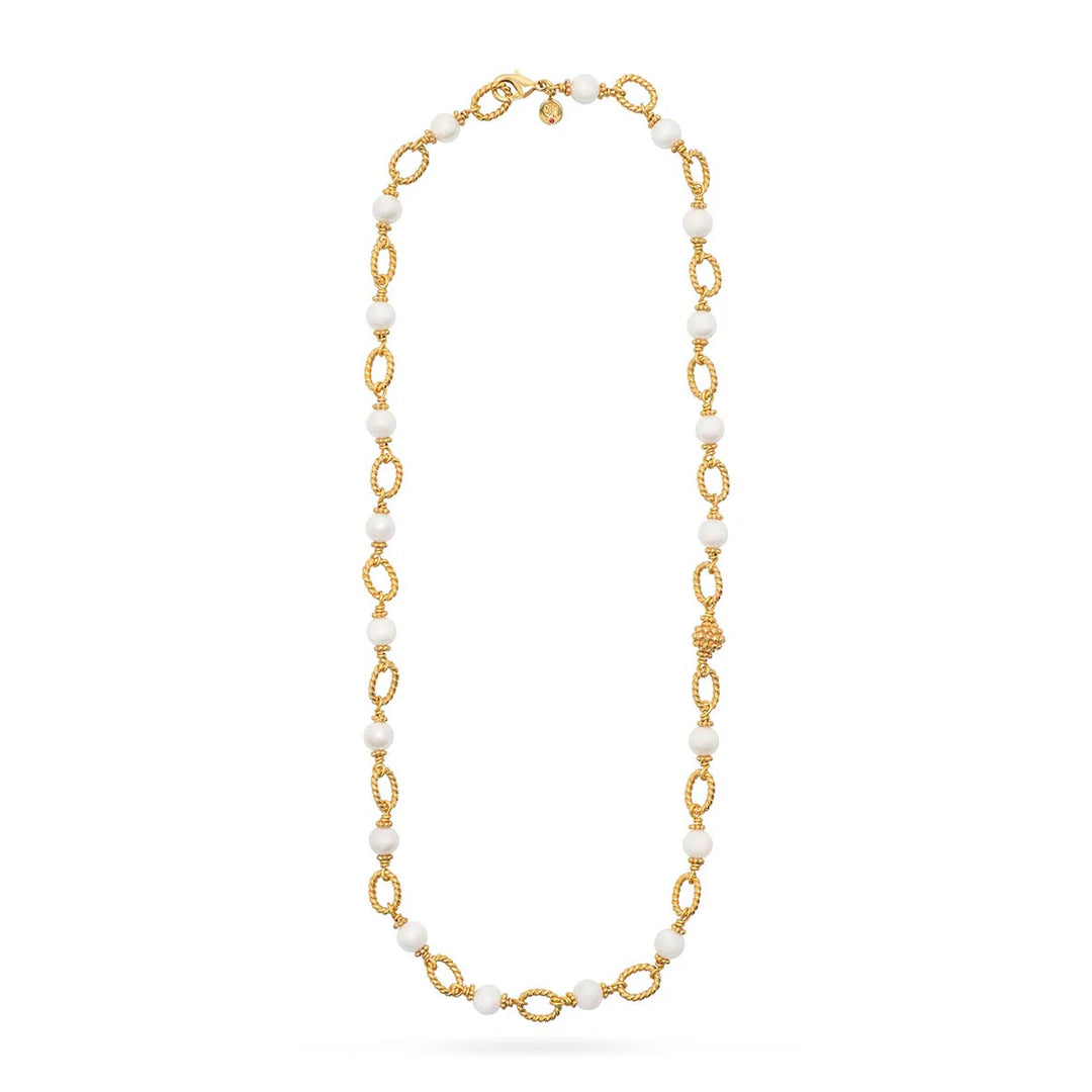 Pearl Berry & Bead Chain - 24"