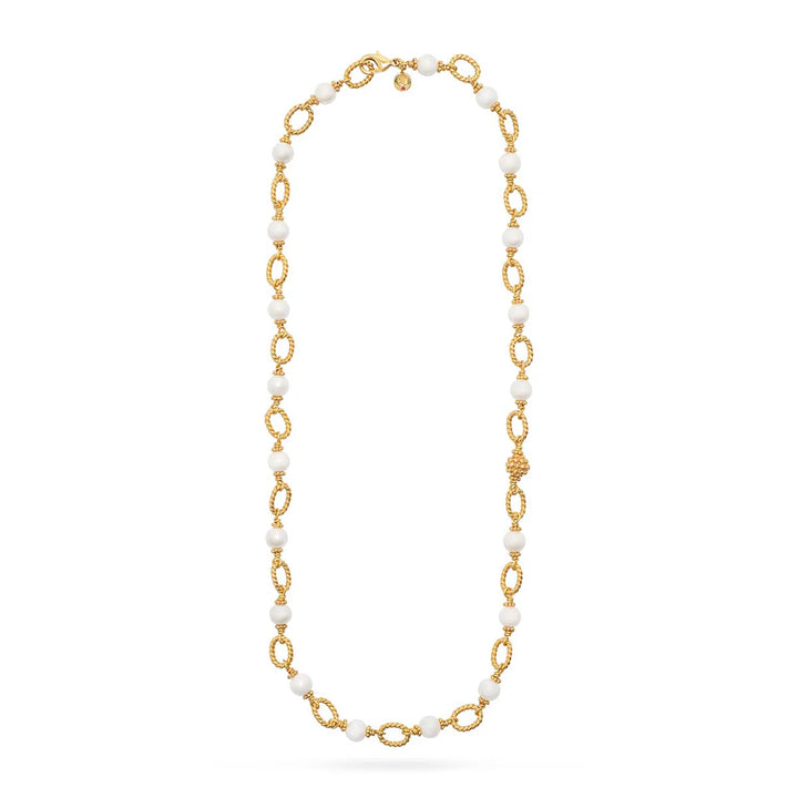 Pearl Berry & Bead Chain - 24"