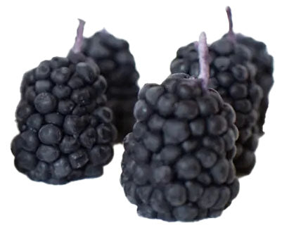 Beeswax Blackberry Birthday Candles