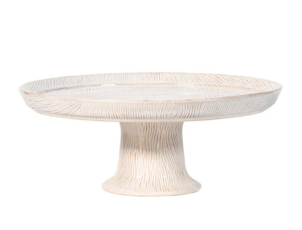 Blenheim Oak Whitewas Cake Pedestal