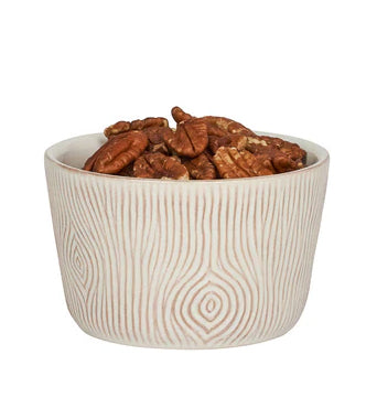 Blenheim Oak Ramekin - Whitewash