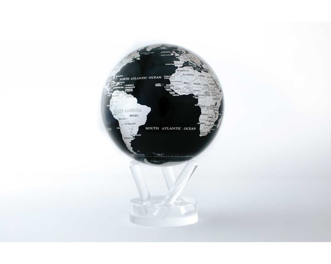 Black and Silver Globe