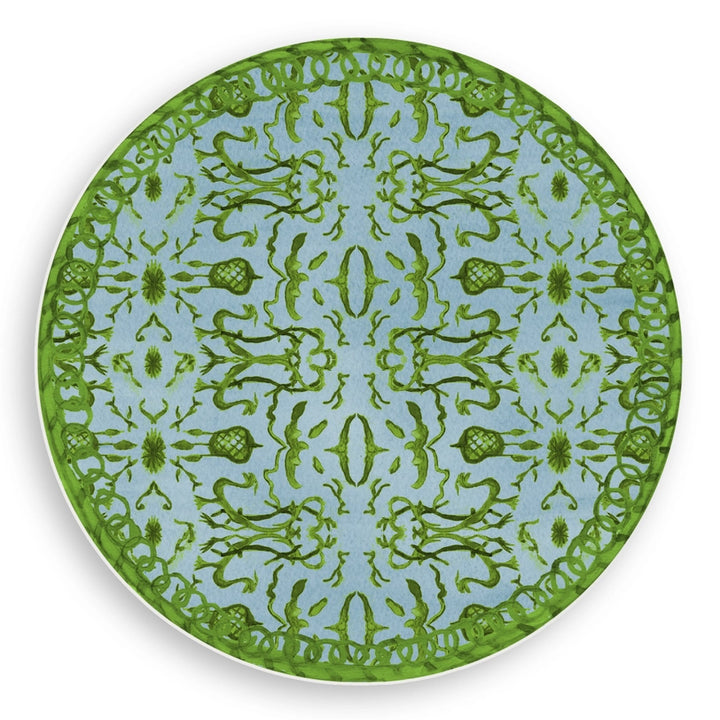 Reversible Blue & Green Vinyl Placemat - Set/2