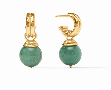Bonbon Hoop and Charm Earrings