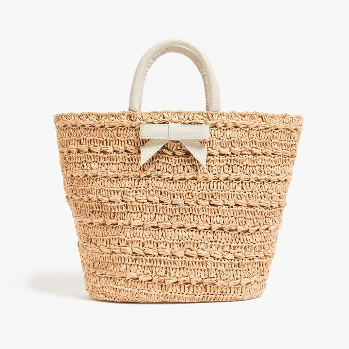 The Bow Tote - Off White