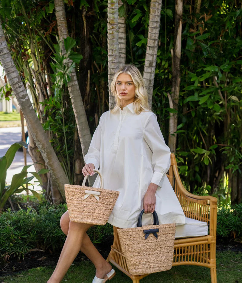 The Bow Tote - Off White