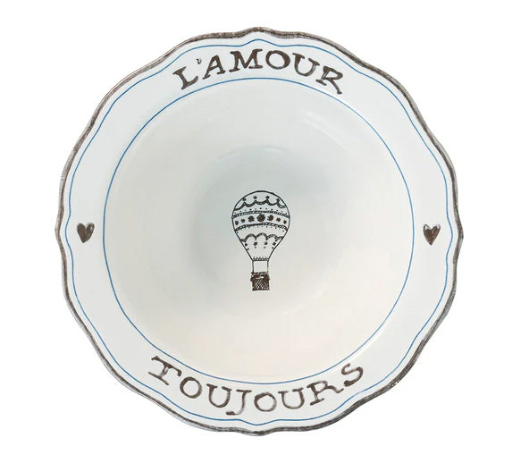 L'Amour Toujours Cereal/Ice Cream Bowl