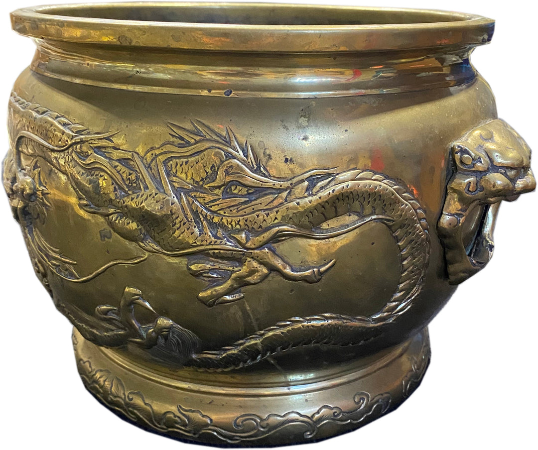 Brass Jardiniere Planter, Chinese