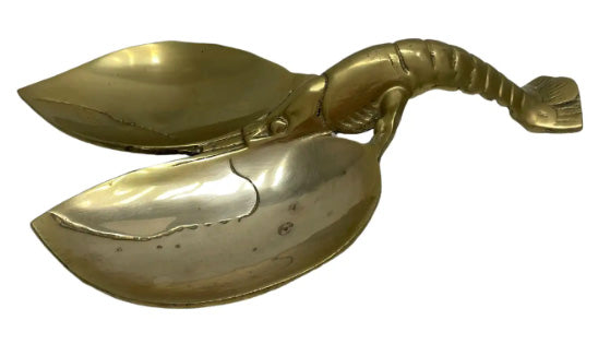 Solid Brass Lobster Catch All Tray