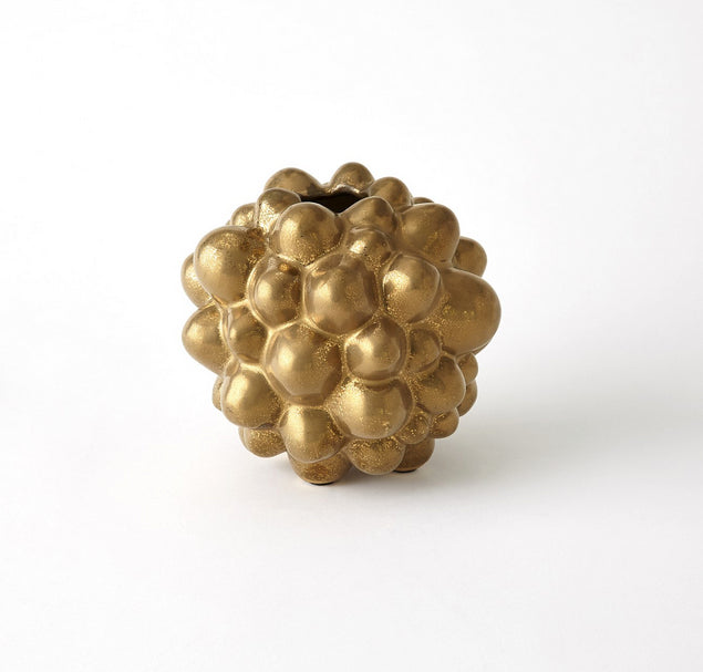 Golden Bubble Vase