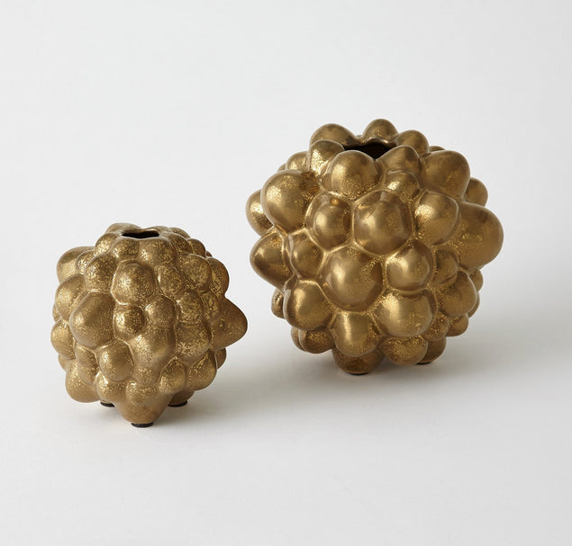 Golden Bubble Vase