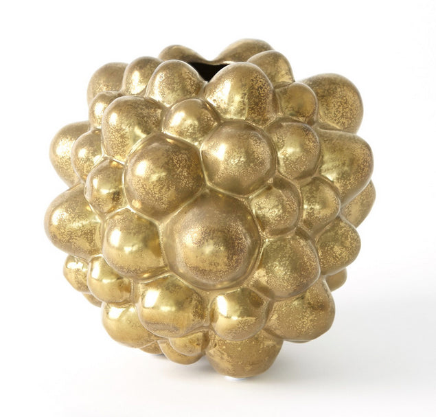 Golden Bubble Vase
