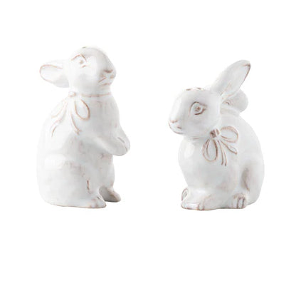 Clever Creatures - Bunny Salt & Pepper Shakers