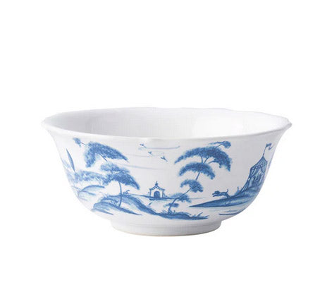 Country Estate - Delft Blue Cereal/Ice Cream Bowl