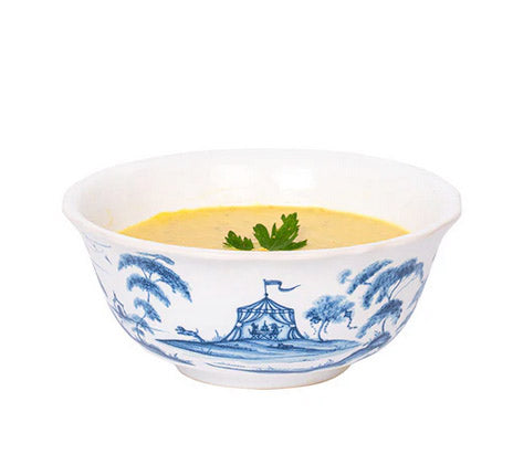 Country Estate - Delft Blue Cereal/Ice Cream Bowl