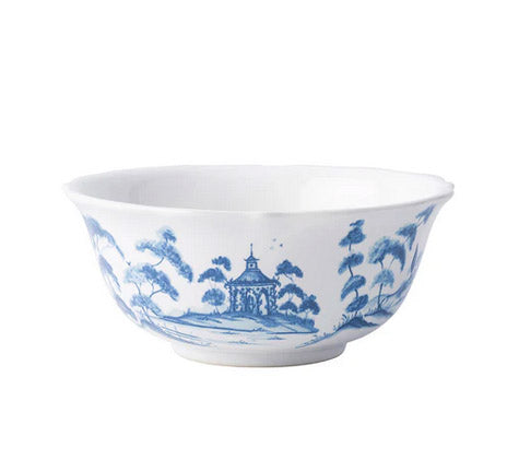 Country Estate - Delft Blue Cereal/Ice Cream Bowl