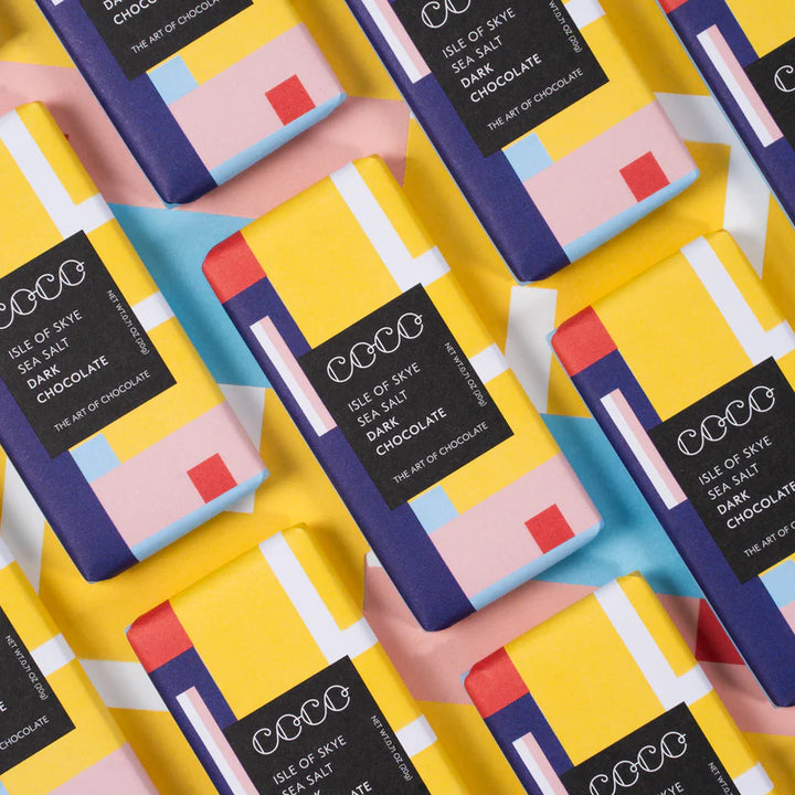 Isle of Skye Sea Salt Dark Chocolate Mini Bar