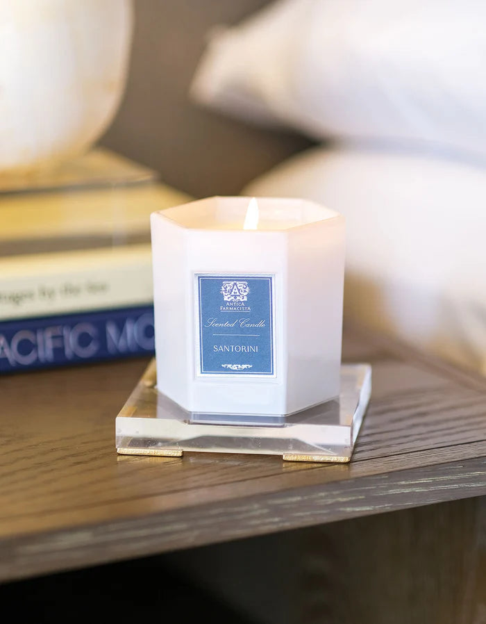 Lucite Tray for Hexagonal Candle