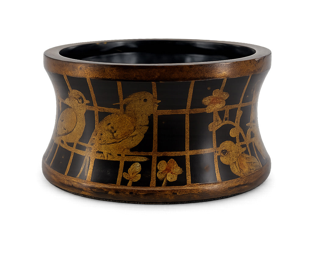 Decorative Chinoiserie Cachepot / Wine Coaster