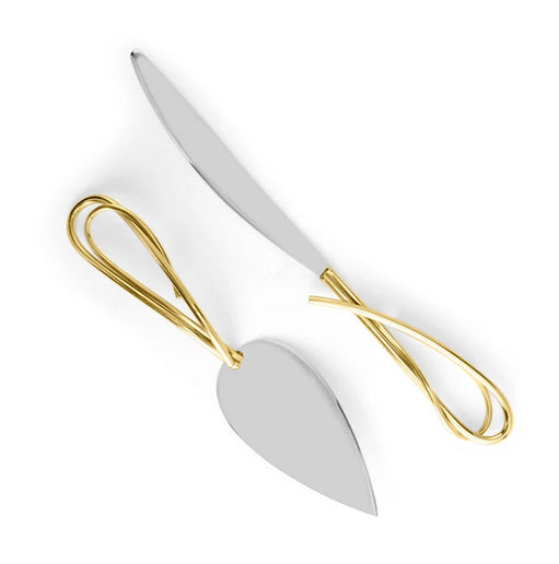 Calla Lily Cake Knife and Server Set