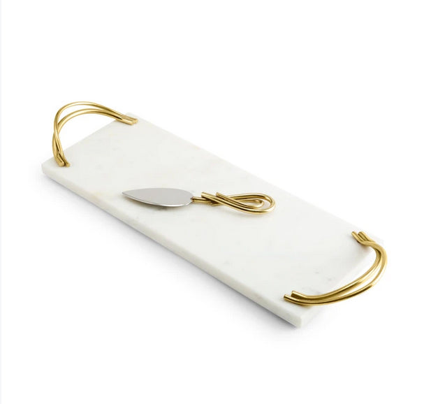 Calla Lily Cheeseboard with Knife - Small