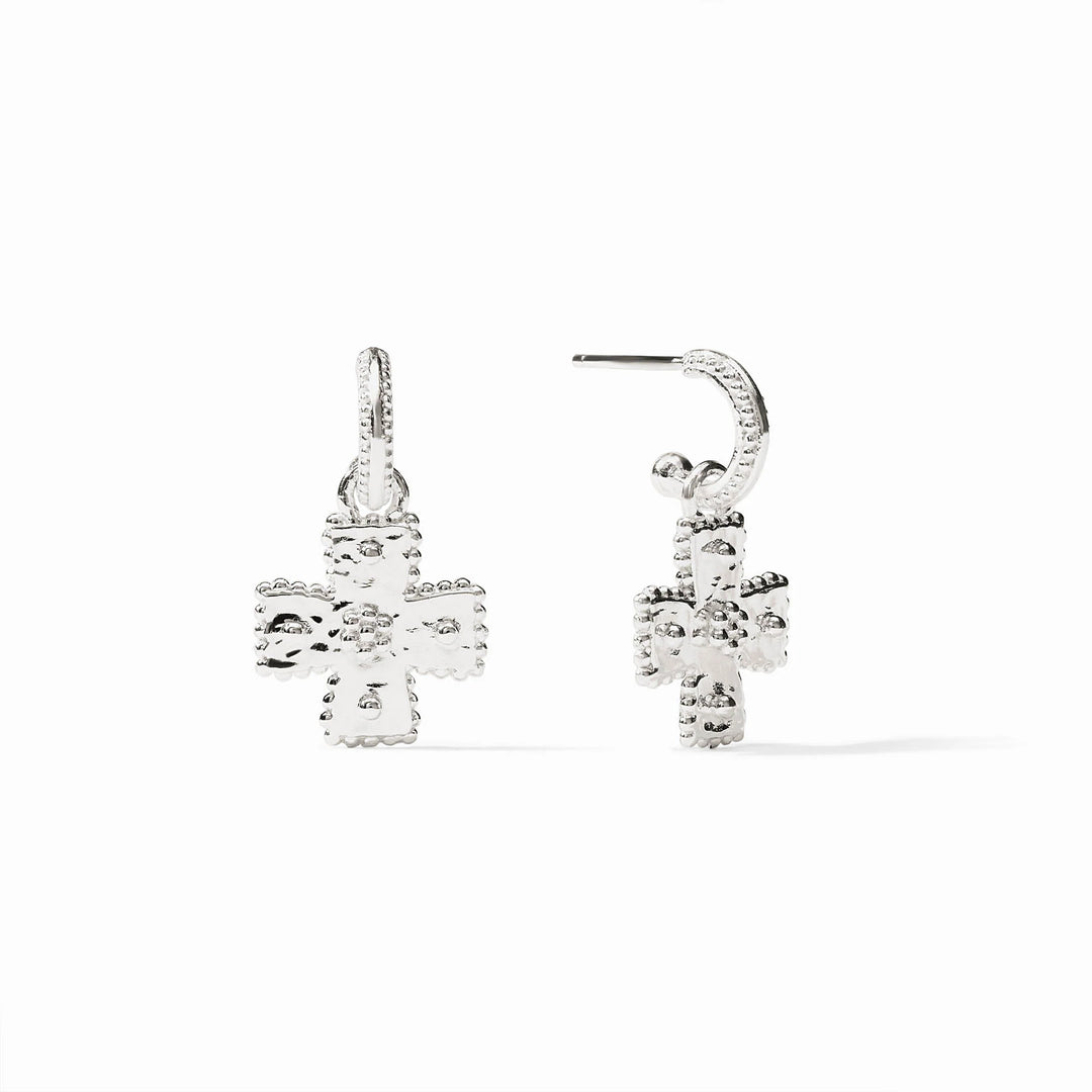Malta Canterbury Hoop & Charm Earring