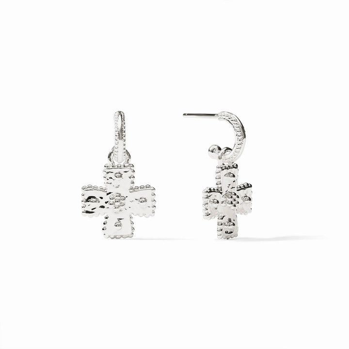 Malta Canterbury Hoop & Charm Earring