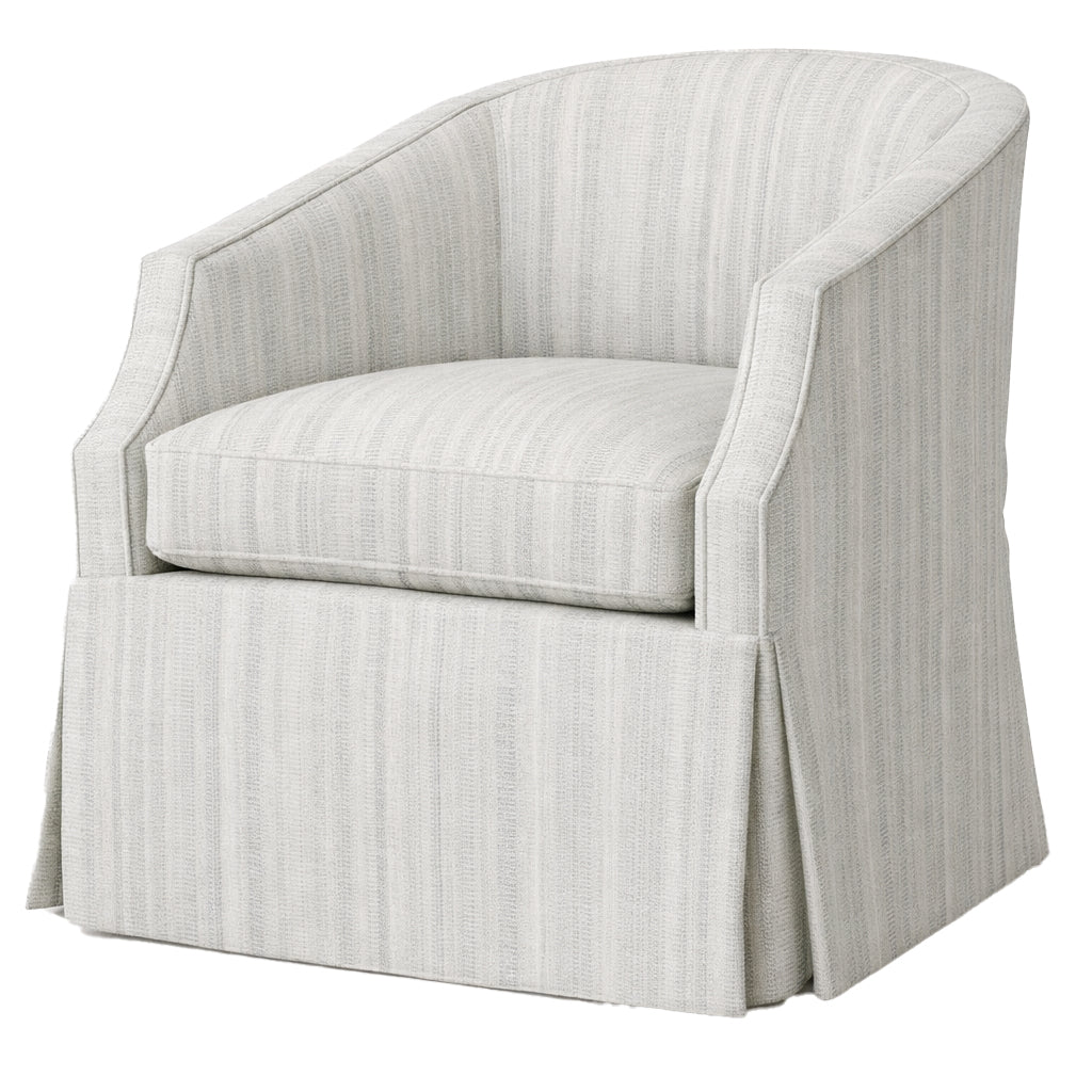Conway Swivel Chair - Beckett Mist