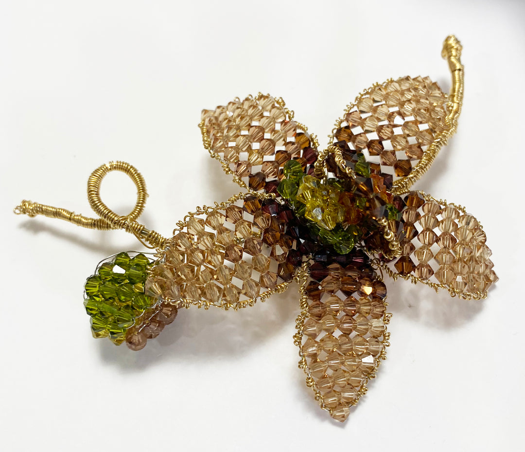 Classic Orchid Brooch