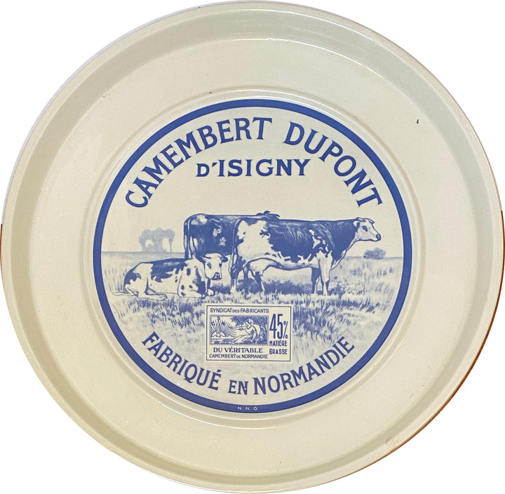 Camembert Dupont Ceramic Cheese Plate