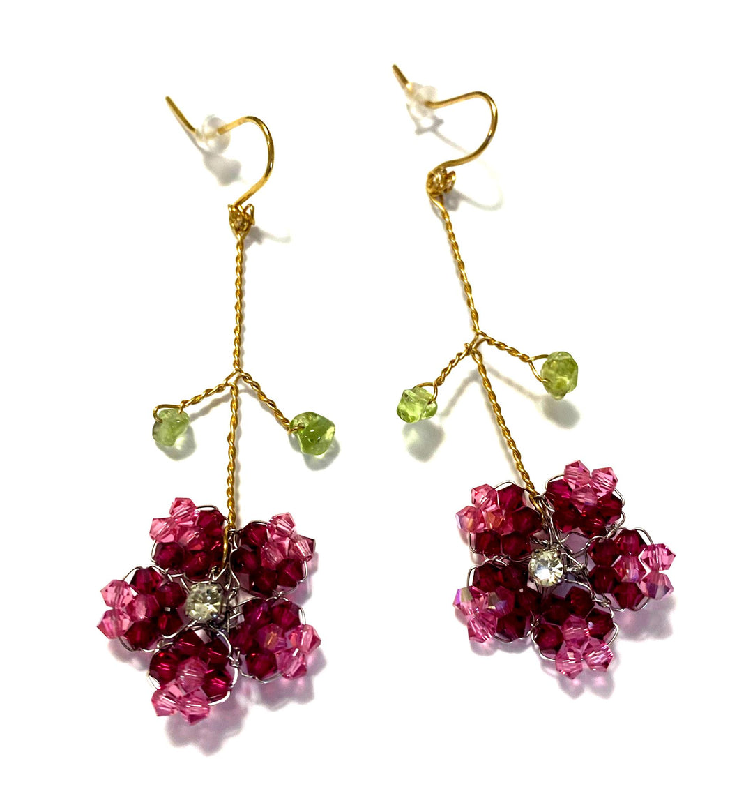 Floral Twist Earrings