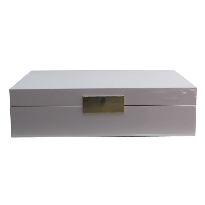 Chiffon Grey Lacquer Box