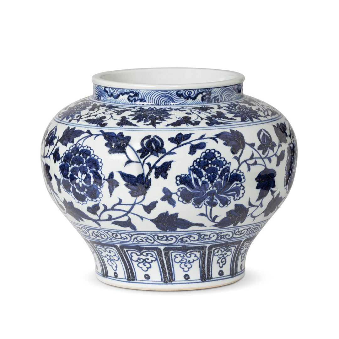 Blue & White Chinoiserie Ginger Jar