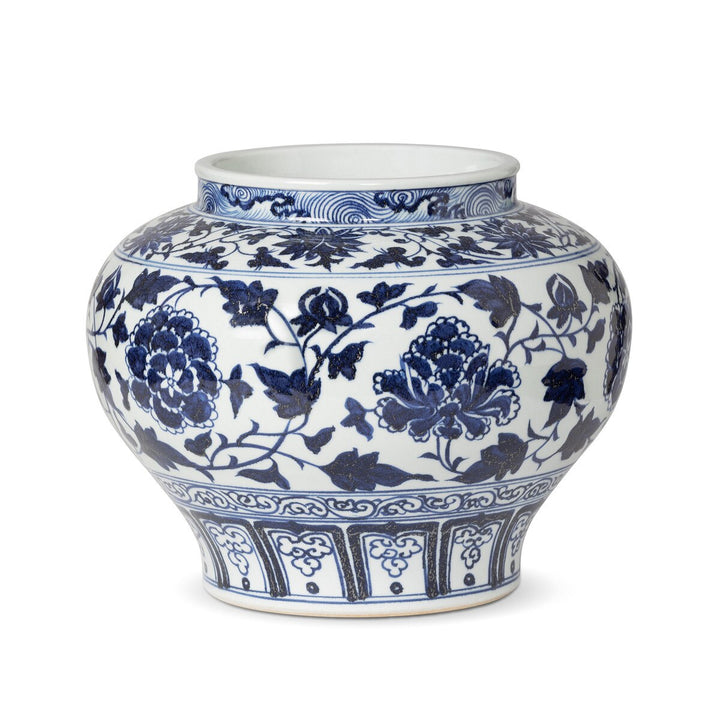 Blue & White Chinoiserie Ginger Jar