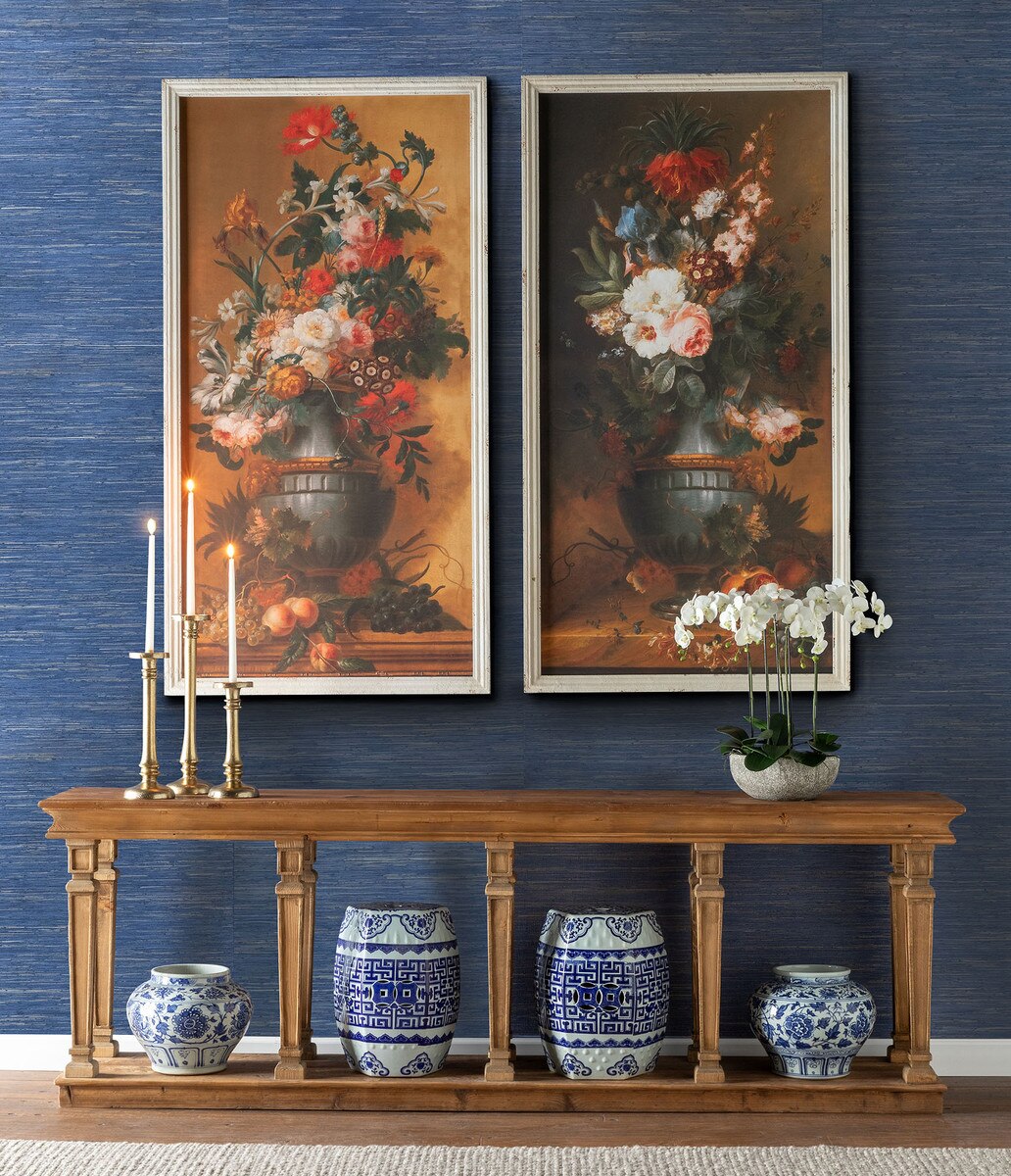 Blue & White Chinoiserie Ginger Jar