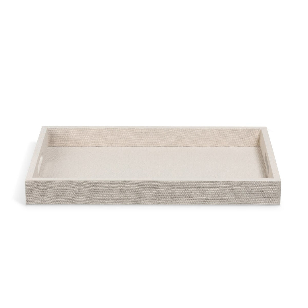 Hand-Wrapped Faux Raffia Tray
