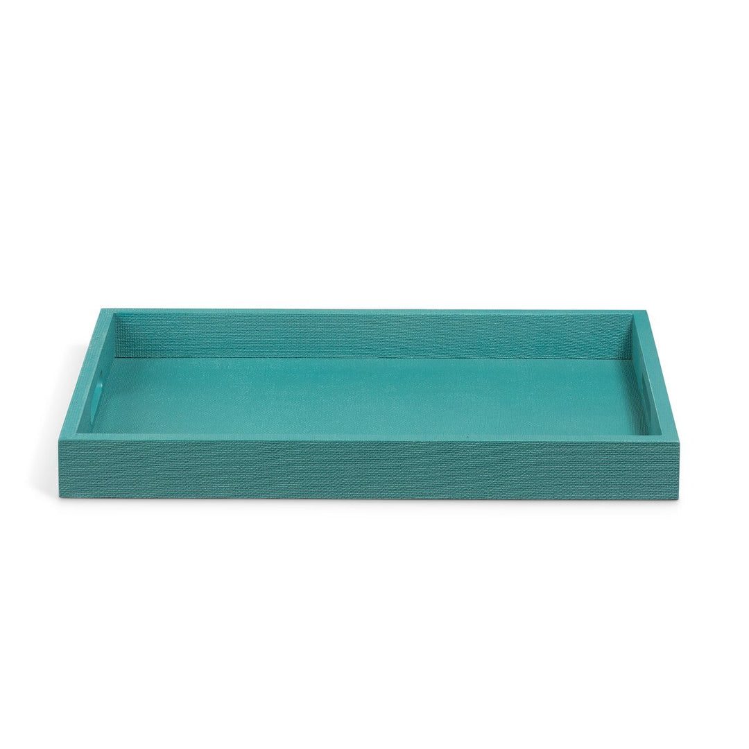 Hand-Wrapped Faux Raffia Tray