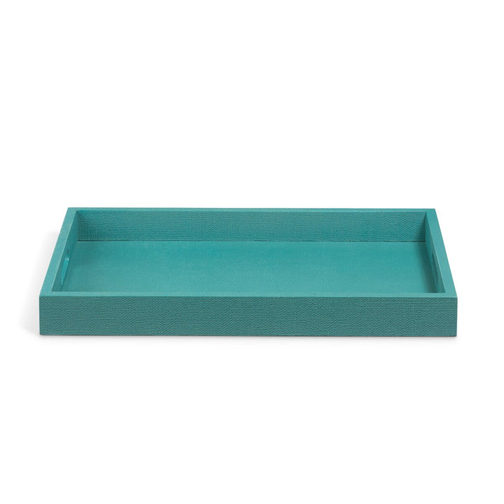 Hand-Wrapped Faux Raffia Tray