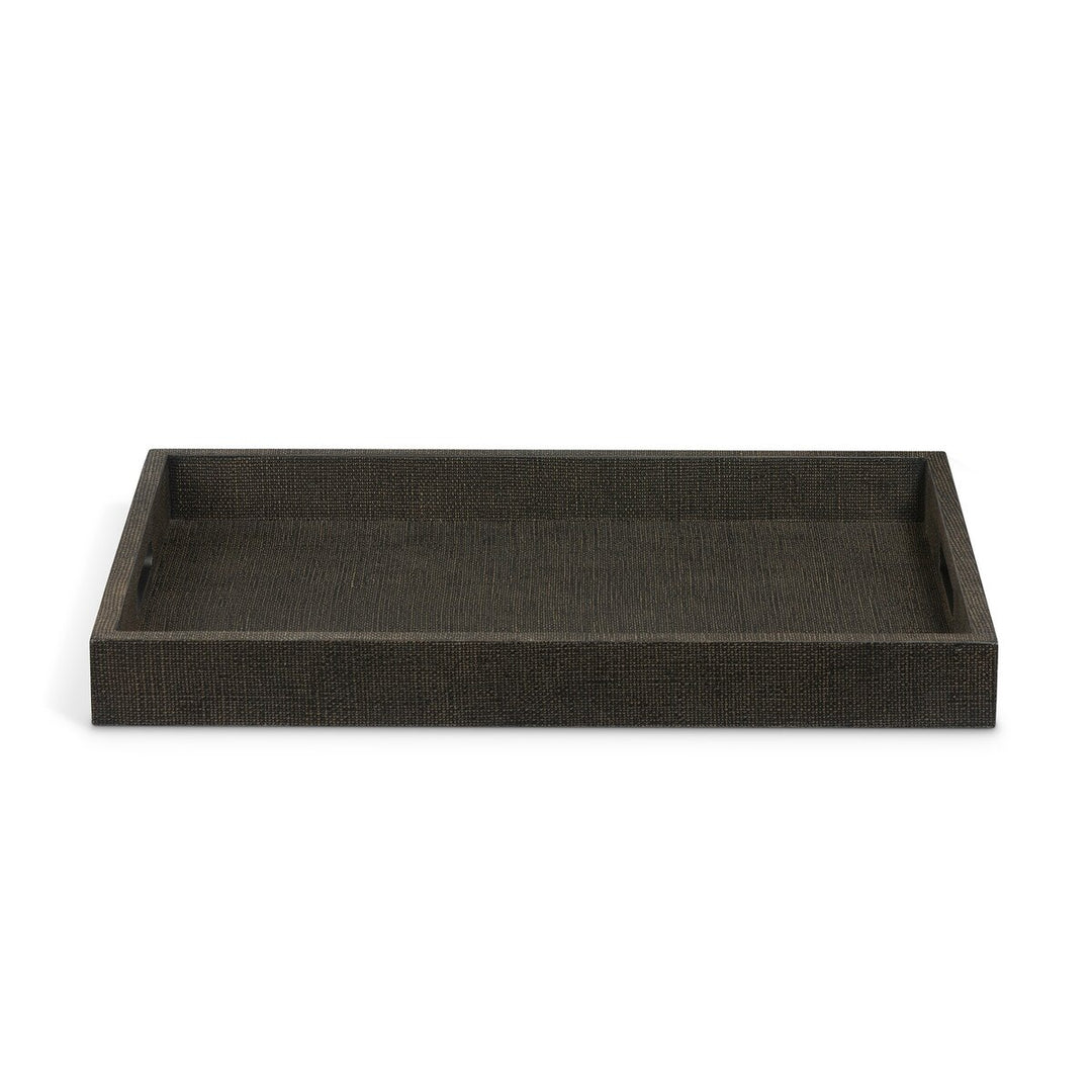 Hand-Wrapped Faux Raffia Tray
