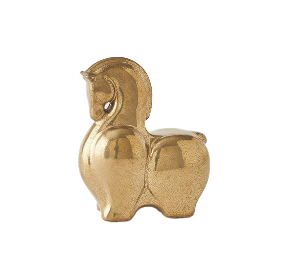 Greek Fat Horse Sculpture