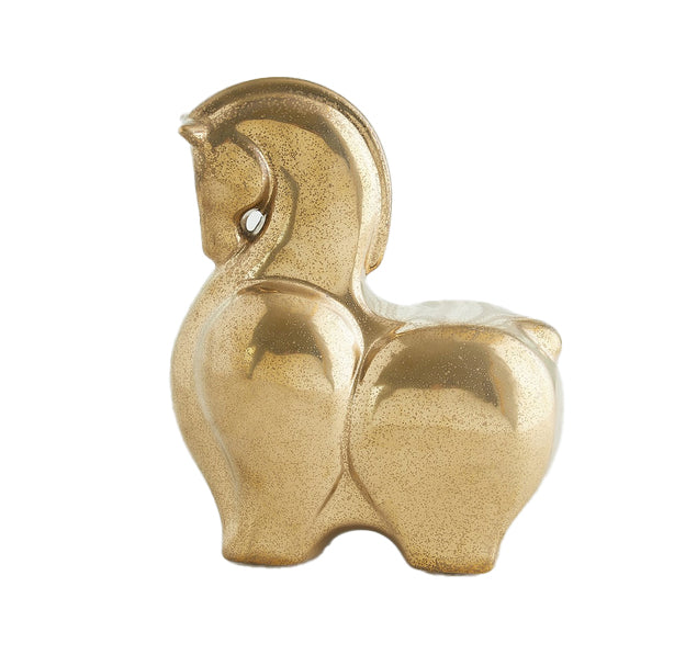 Greek Fat Horse Sculpture