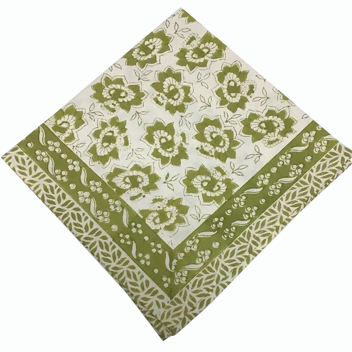 Block Printed Napkins Set of 6