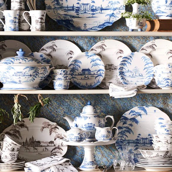 Country Estate - Delft Blue Ramekin Tea Party Tent